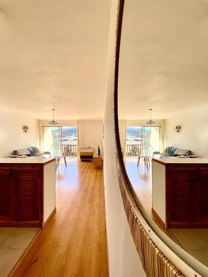 U061 - Grand Studio Renove - Vue Montagne Greolieres Luaran gambar